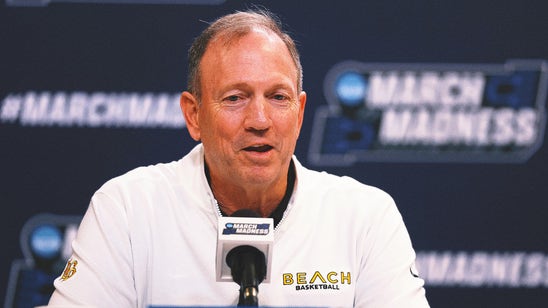 Fired Long Beach State coach Dan Monson's March Madness press conference goes viral