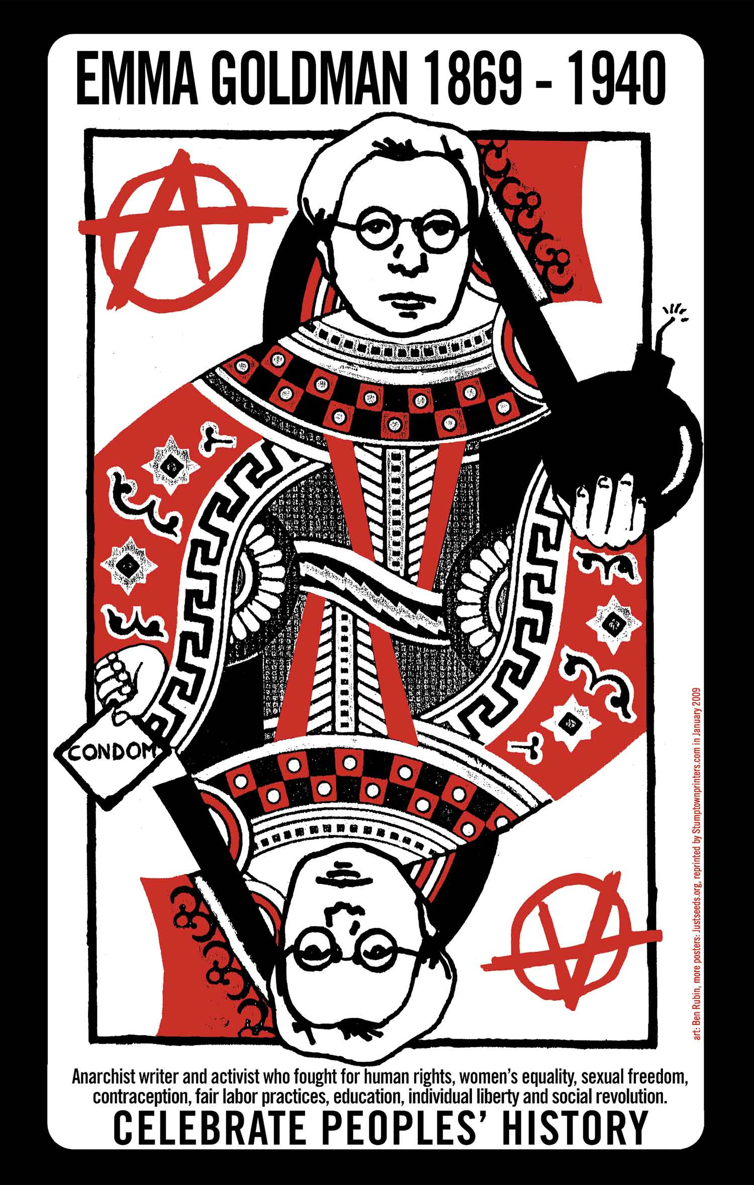 Emma Goldman, Queen of (A)