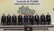 História. Cerimônia de instalação da Comissão Nacional da Verdade (CNV): Presidente Dilma Rousseff e os ex-presidentes José Sarney, Luiz Inácio Lula da Silva, Fernando Henrique Cardoso e Fernando Collor, o vice Michel Temer, os presidentes do STF, Ayres Britto, da Câmara, Marco Maia, e do STJ, Gilson Dipp