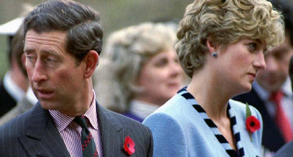 Fim de papo. Pouco antes do anúncio da separação do casal, Charles e Diana visitam Seul