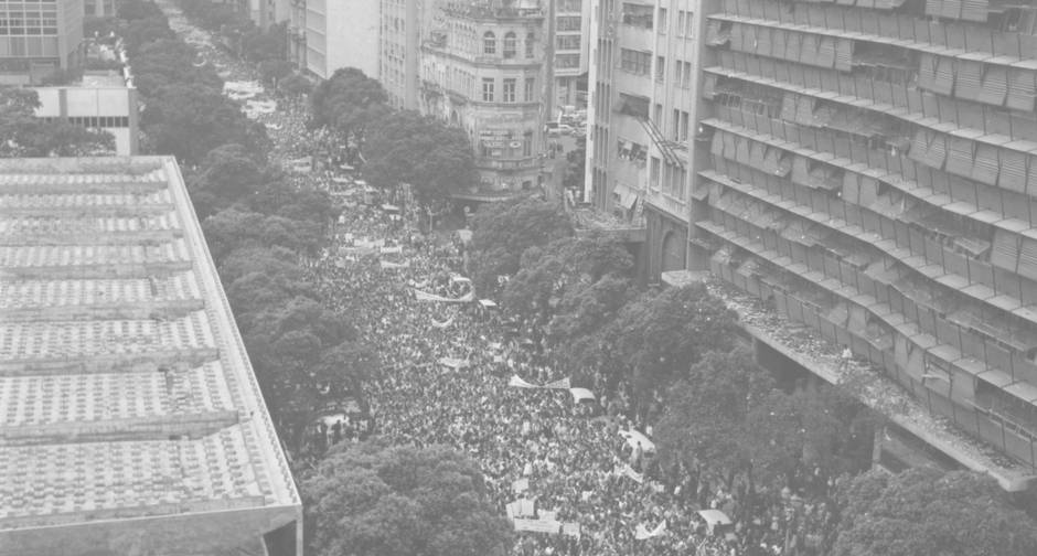 Pró-golpe. A Marcha da Família com Deus pela Liberdade foi uma demonstração de apoio ao novo regime