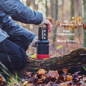 AeroPress Coffee Maker - Go brewing in the woods