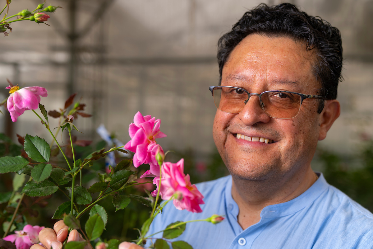 Riera-Lizarazu named new Basye Endowed Chair in Rose Genetics