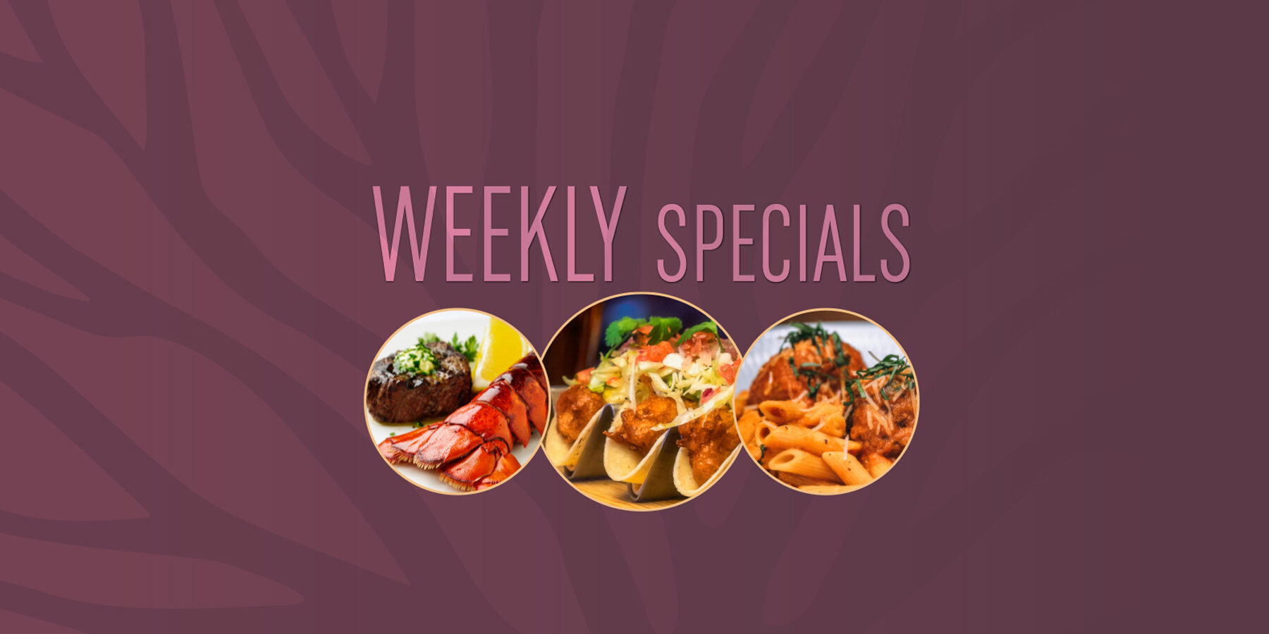 Café One Eleven Weekly Specials