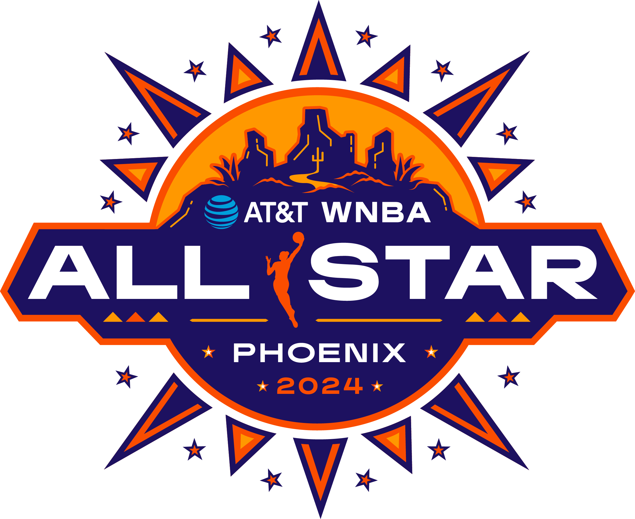 WNBA All Star 2024 Logo