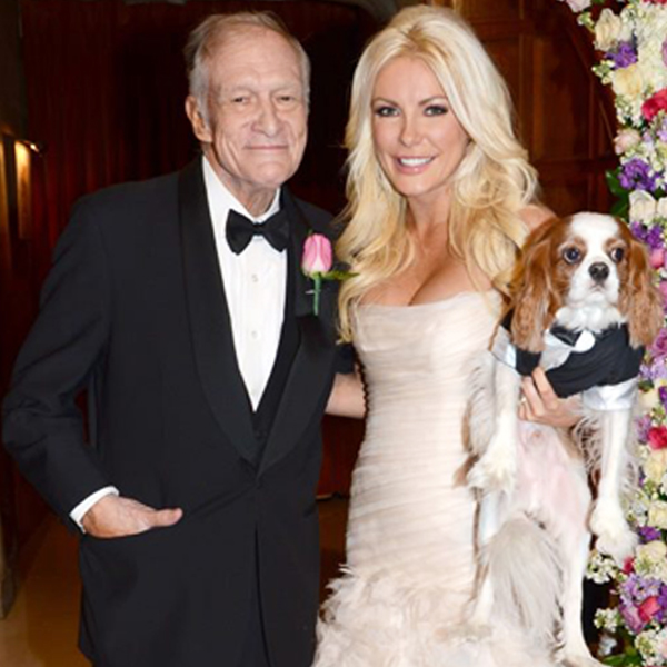 Crystal Harris, Hugh Hefner, Wedding Dress