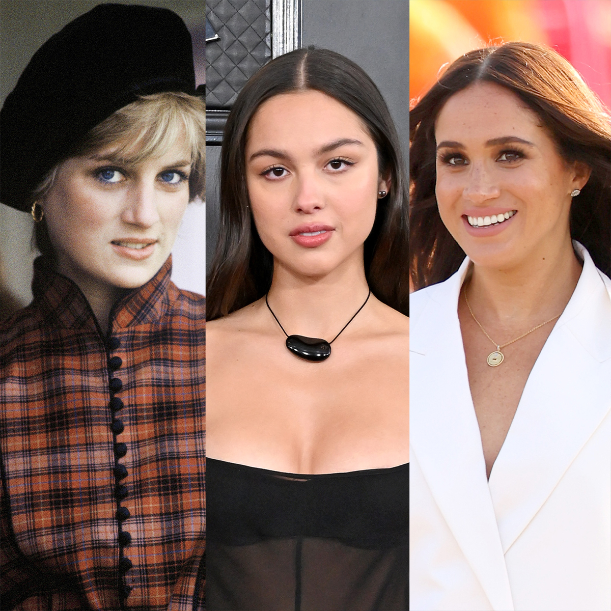 Celebrity Perfumes, Princess Diana, Olivia Rodrigo and Meghan Markle