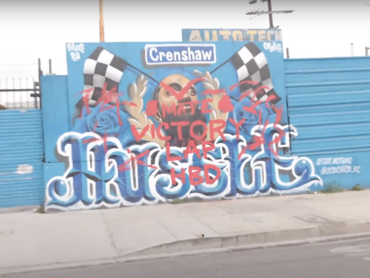 Nipsey Hussle Mural