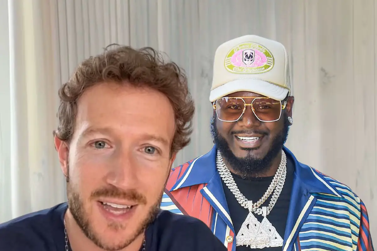 Mark Zuckerberg and T-Pain