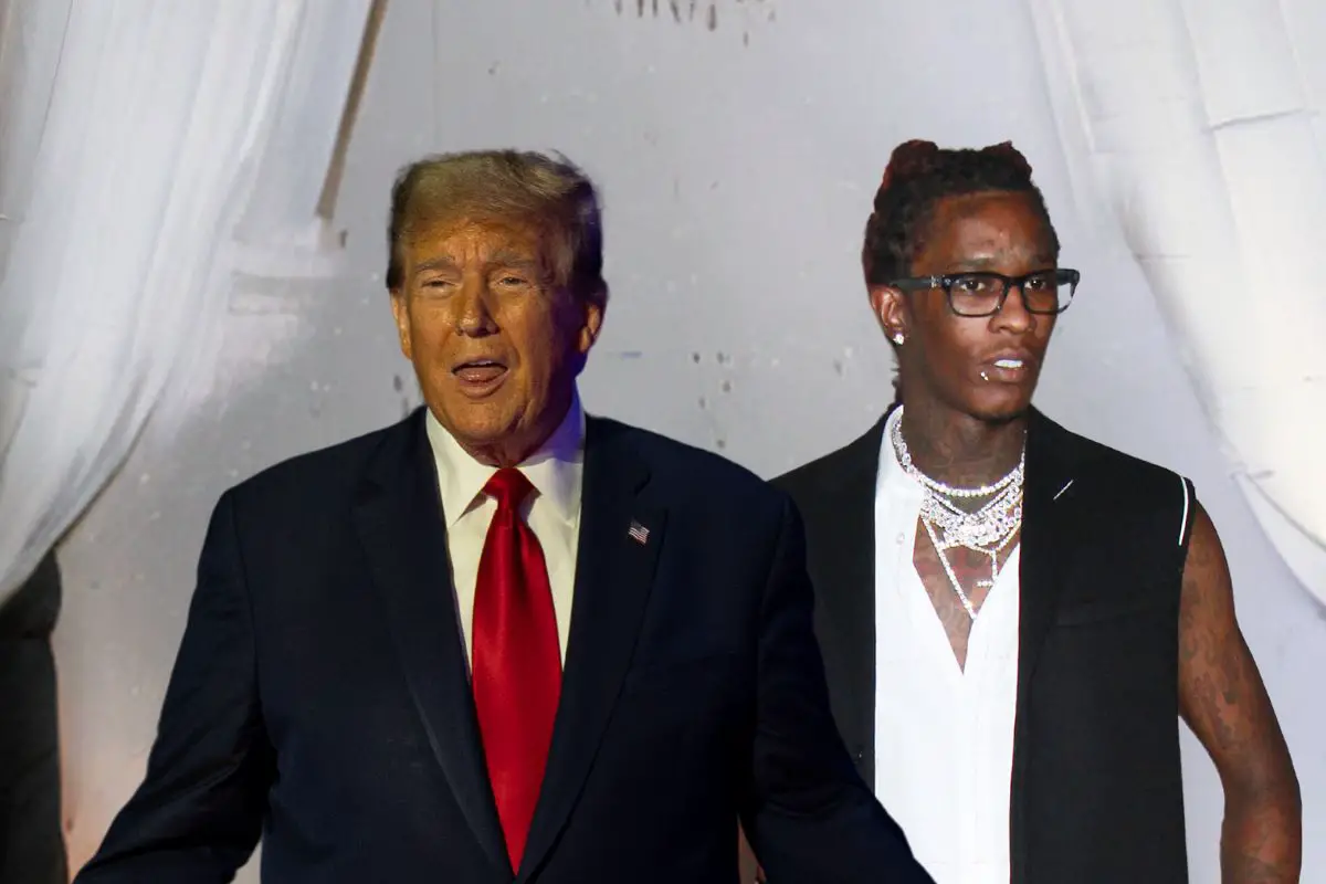 Donald Trump and Young Thug