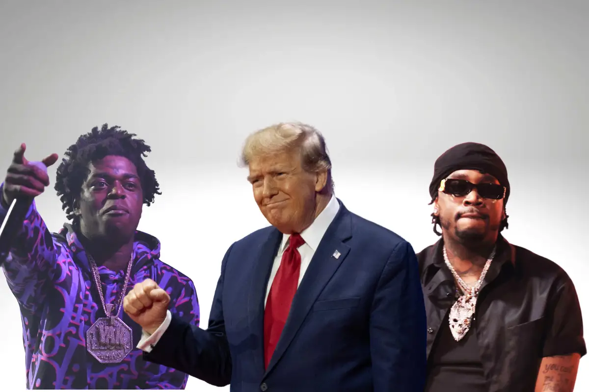 Donald Trump Fivio Foreign Kodak Black