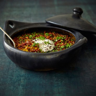 Black Clay, La Chamba Serving Dish with Cover