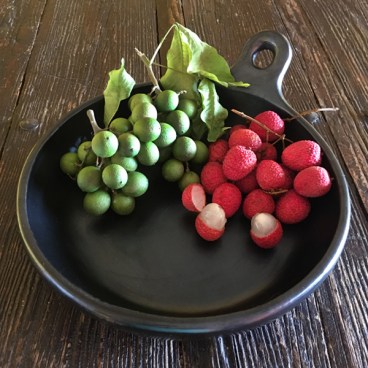 Black Clay, La Chamba Round Sauté Pan