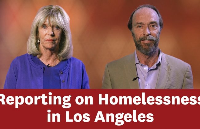 Reporting on Homelessness in Los Angeles: Mary Murphy and Sandy Tolan