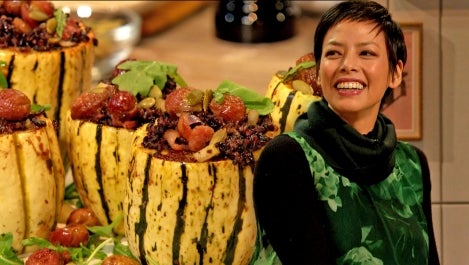 Squash delicata, ChefPilar Valdes 