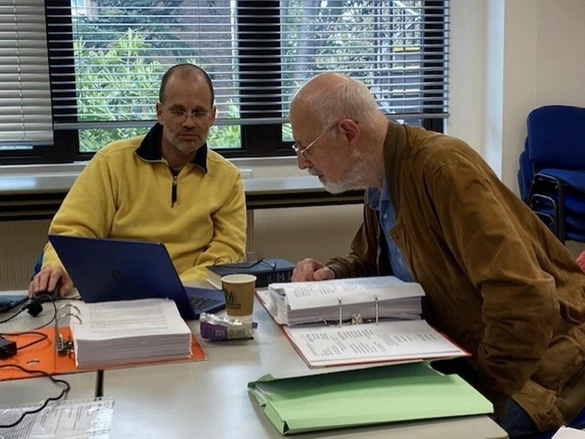 Co-editors of the new Reform machzor: Rabbis Paul Freedman (left) and Jonathan Magonet