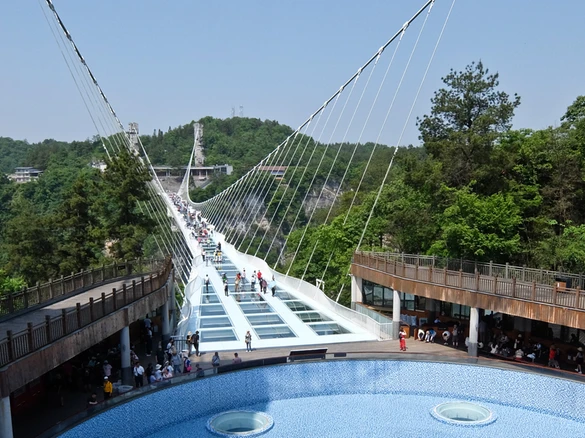 Zhangjiajie Glass Bridge (Photo: Rupert Parker)