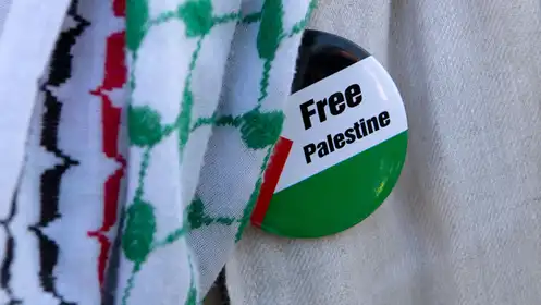 Heathrow Airport backtracks on Palestinian flag badges