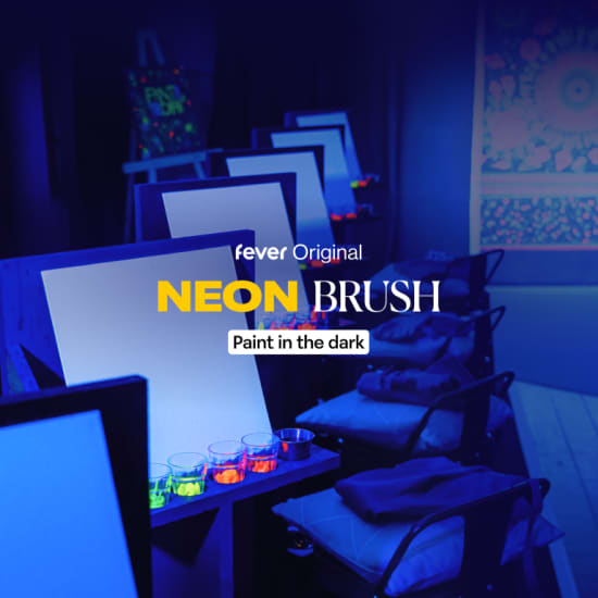 Neon Brush: Sip & Paint Workshop in the Dark