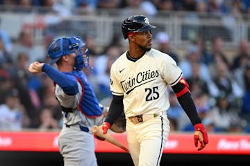 Byron  Buxton struck out twice against Tyler Glasnow on Tuesday. Glasnow struck out 14 batters in the Dodgers' 6-3 victory.