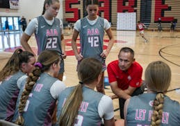 Dickson Jensen coached Caitlin Clark with the All Iowa Attack AAU team. Several top Minnesotans have flocked to play for his program.