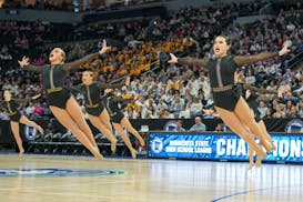 Wayzata competes in the Class 3A jazz dance state tournament, where it finished first in late February.