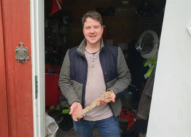 Farm owner Øyvind Tveitane Lovra. Photo: Rogaland County Municipality.