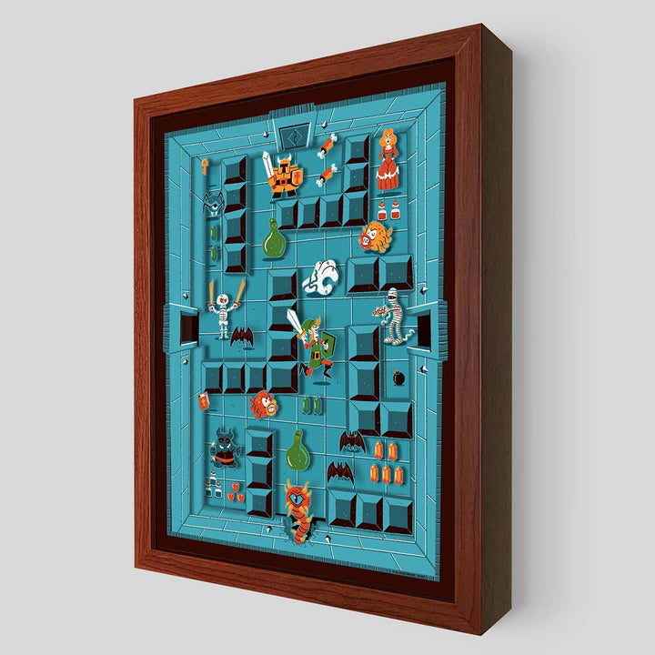 Underworld Dungeon Shadowbox Art