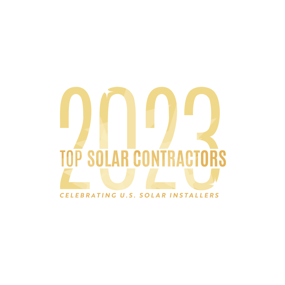 Award for Top Solar Contractors 2023