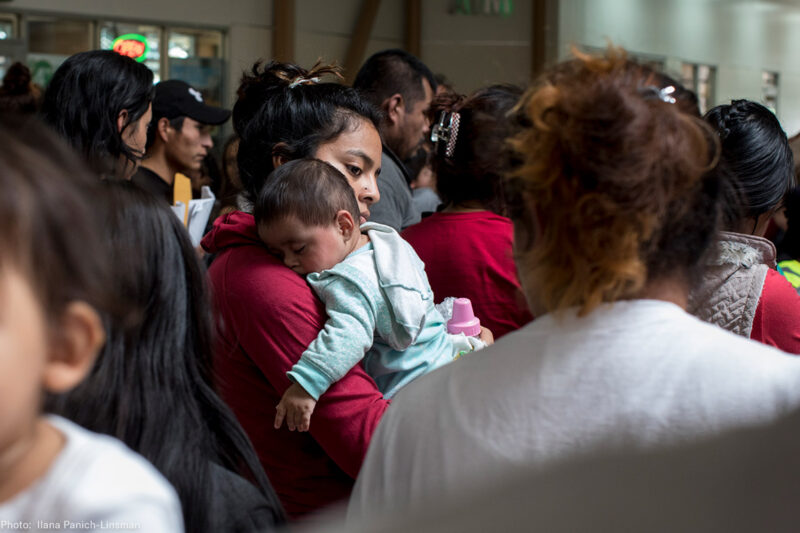 Mother with her Child - Family Separation