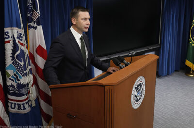 Customs and Border Protection Commissioner Kevin K. McAleenan