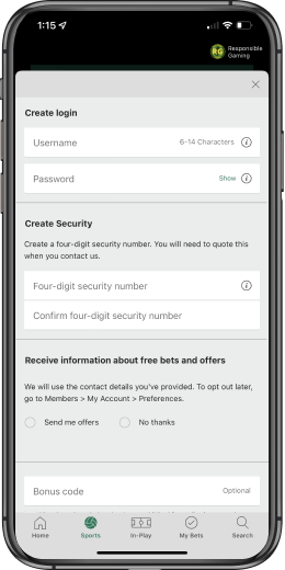 bet365 App Account Security