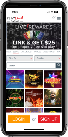 PlayLive Casino PA App Slots