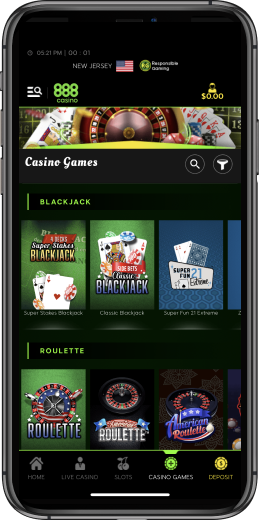 Casino Header Corner Image