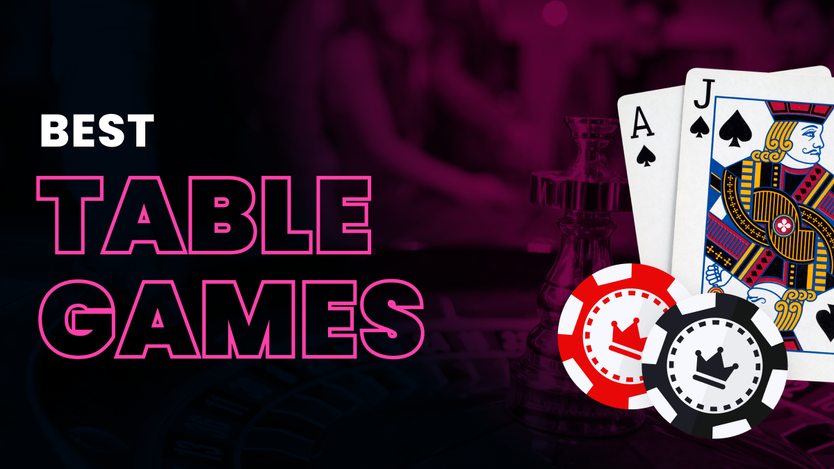 Top Casino Table Games 2024 Header Image