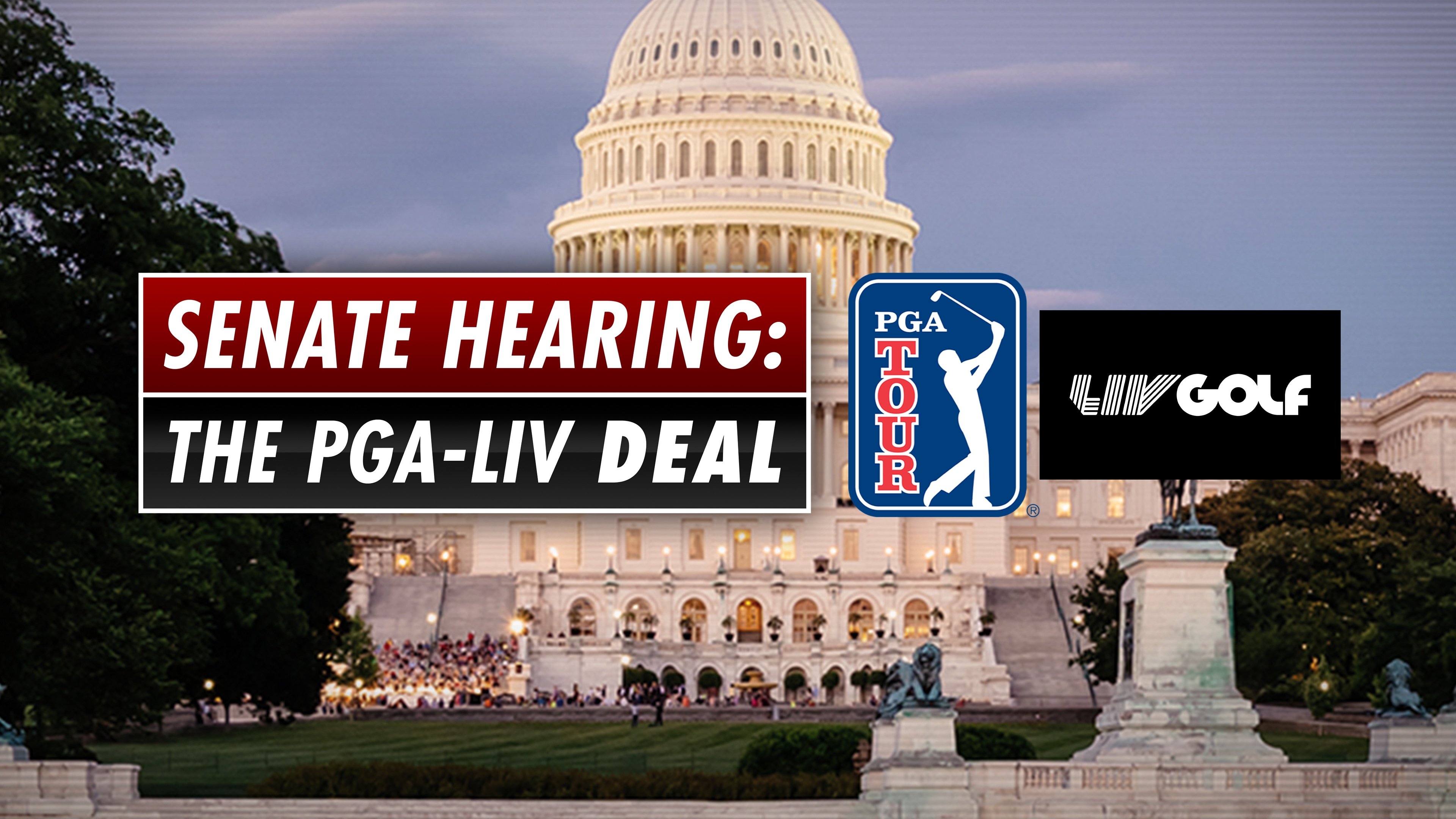 Senate Hearing: The PGA-LIV Deal