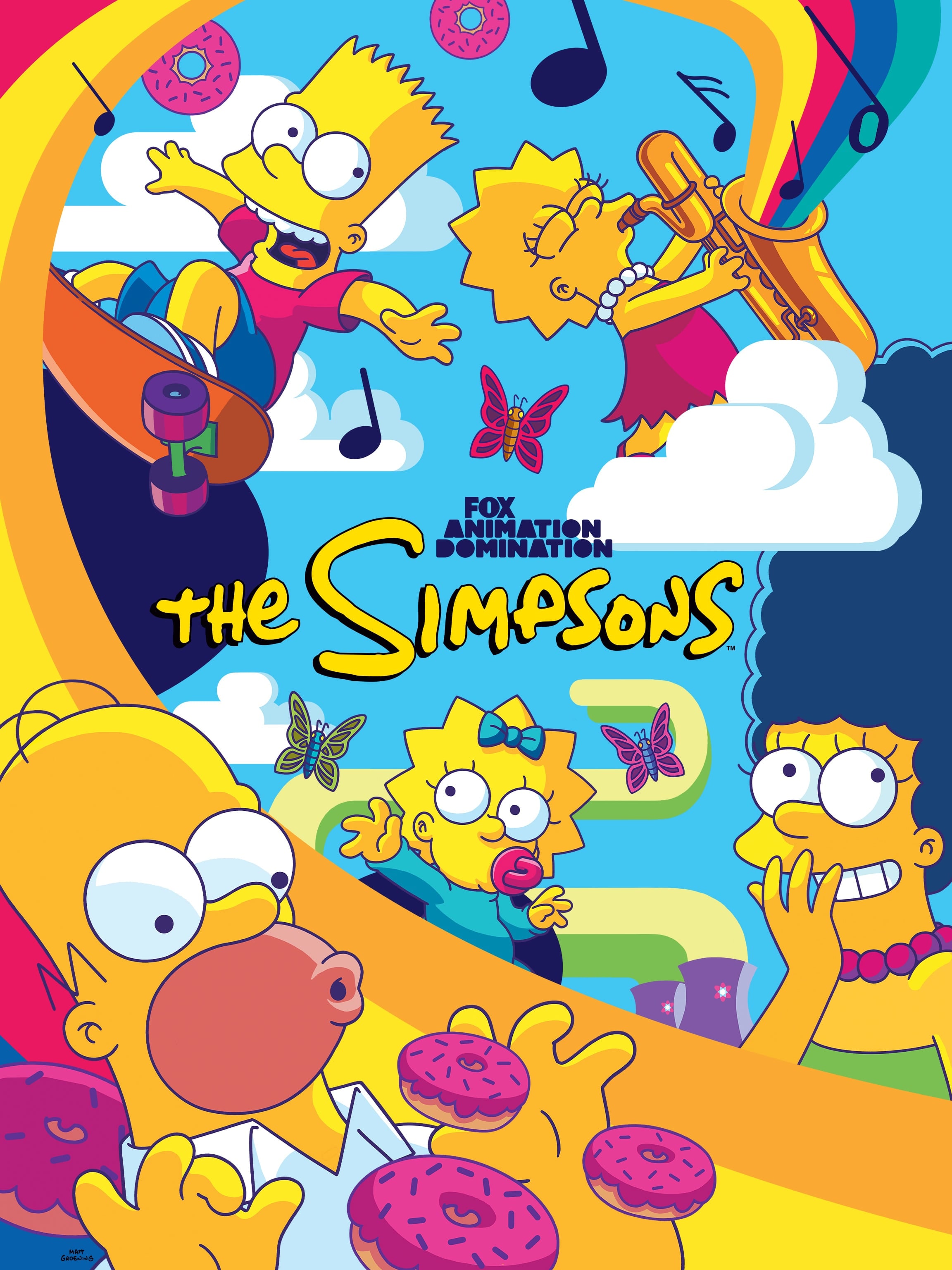 The Simpsons dcg-mark-poster