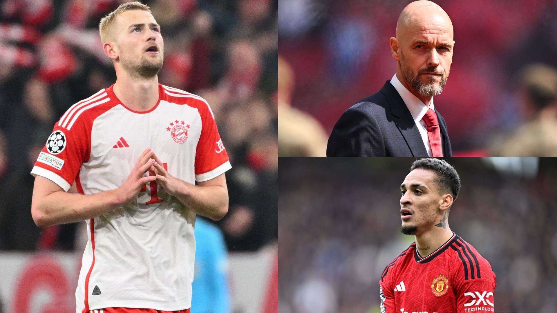 De-Ligt-Ten-Hag-Antony-Man-Utd-Bayern