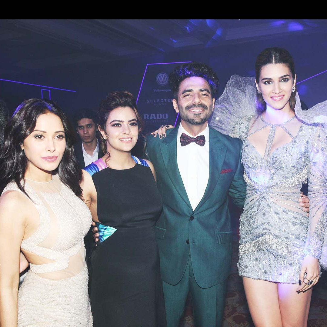 Kriti Sanon had a great time in her embellished dress at the GQ Best Dressed 2019 bash
