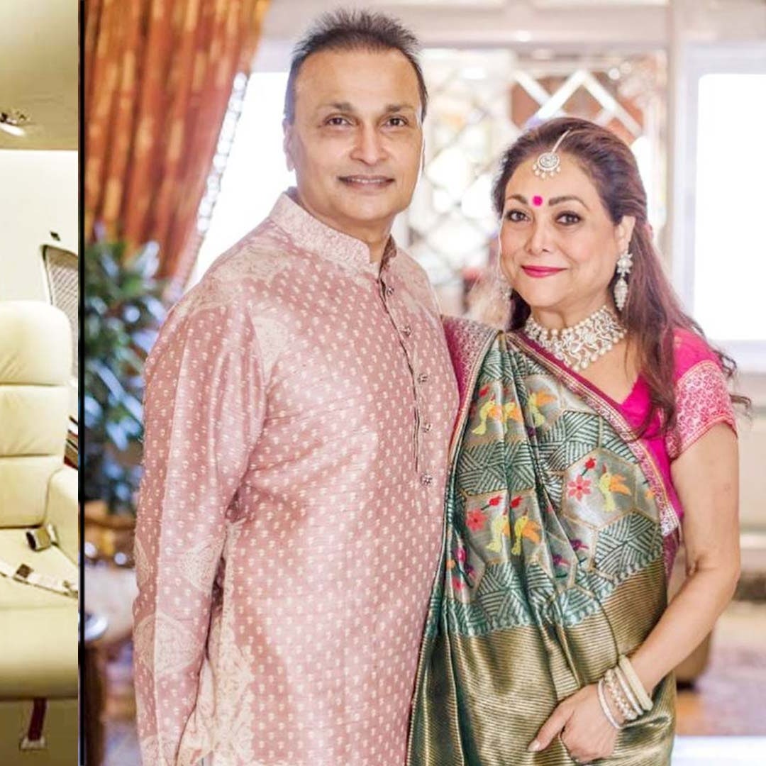 Anil Ambani and Tina Ambani’s luxurious life: A Rs 5,000 Crore 17-storey lavish home in Mumbai, a private jet worth Rs 311 Crore, a fleet of uber-expensive cars, net worth & more