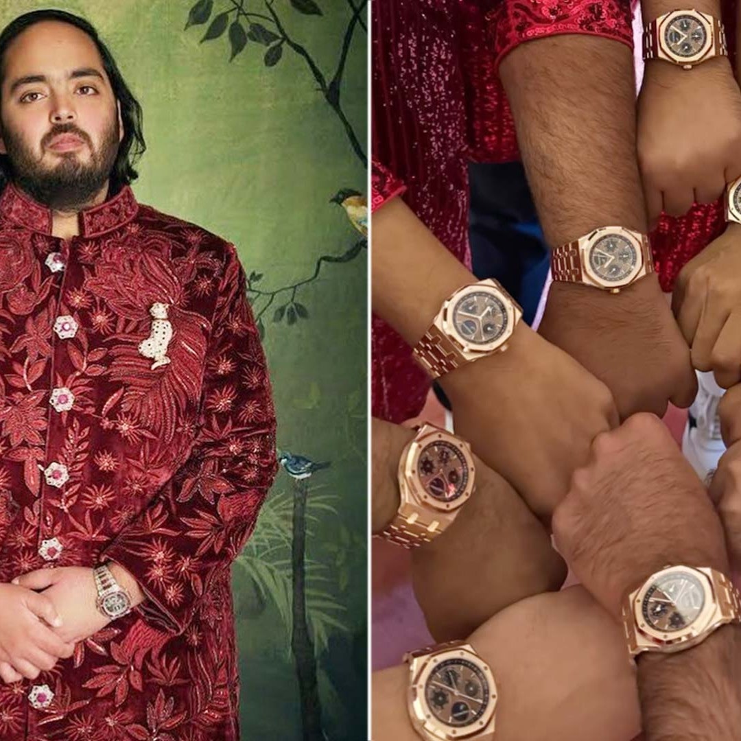 All about the Rs 2 Crore luxury watch Anant Ambani gifted to his groomsmen