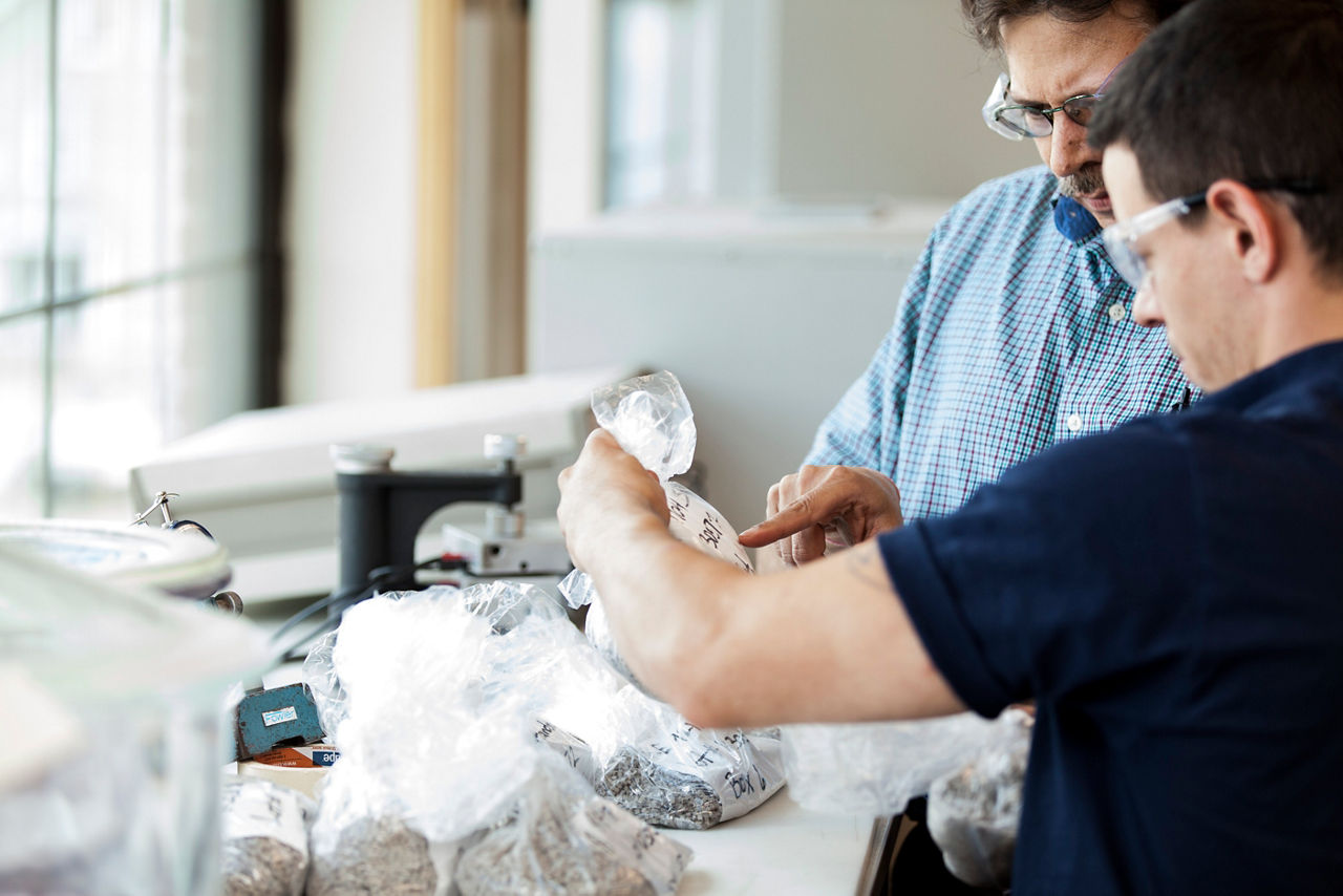 scientists working in a lab