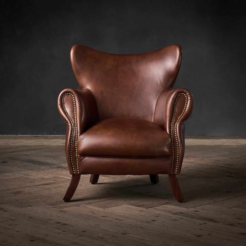 Scholar Chair in Antique Whisky