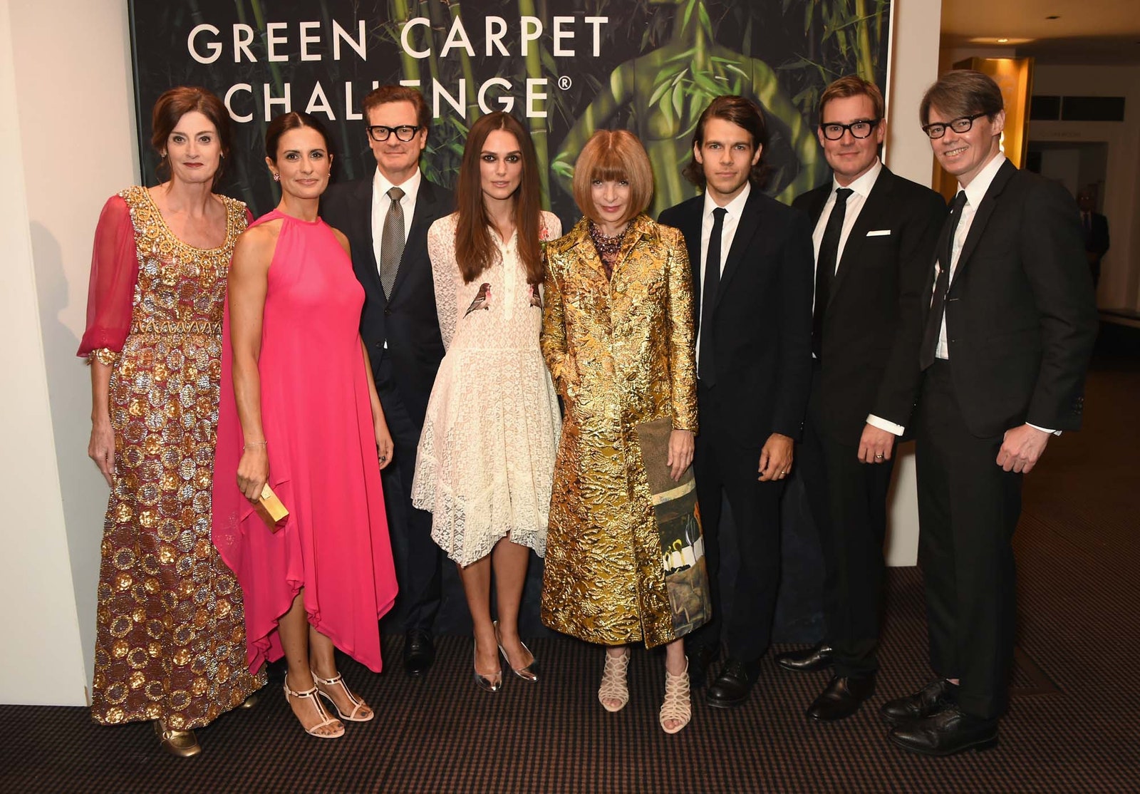 Amanda Berry Livia Firth Colin Firth Keira Knightley Anna Wintour James Righton William BanksBlaney and Andrew Bolton