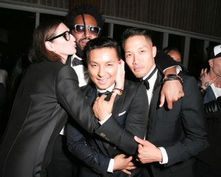 cfda awards after party Jenna Lyons Maxwell Osborne Prabal Gurung and DaoYi Chow