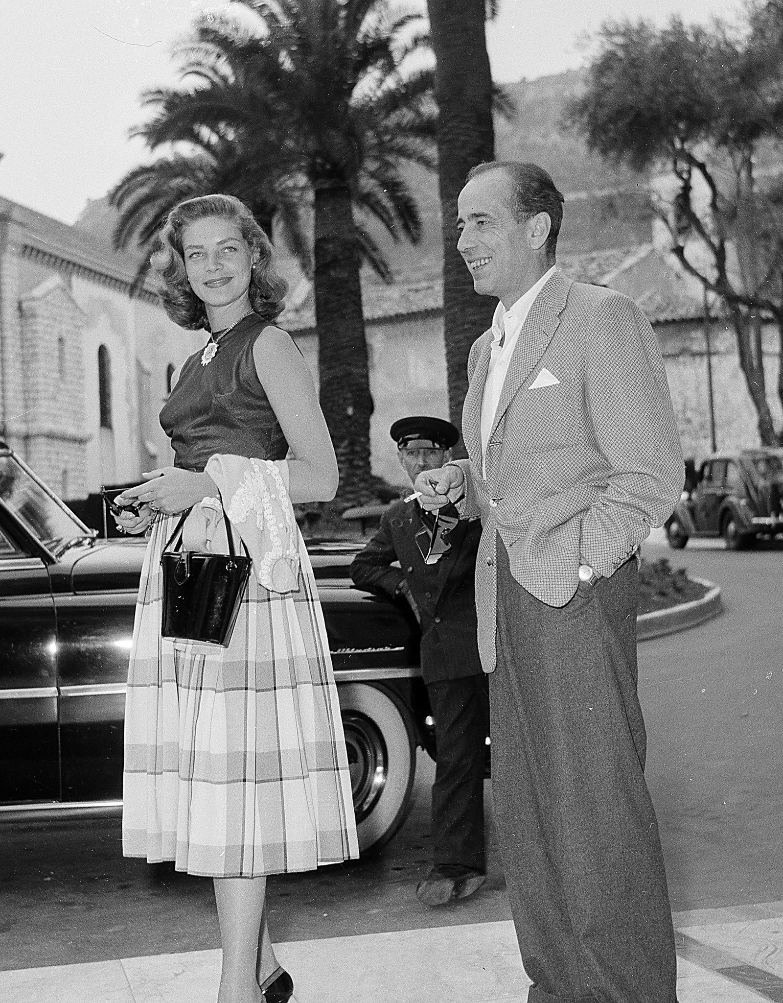 Lauren Bacall and Humphrey Bogart