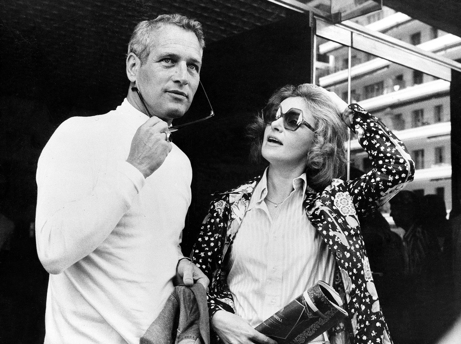 Paul Newman and Joanne Woodward