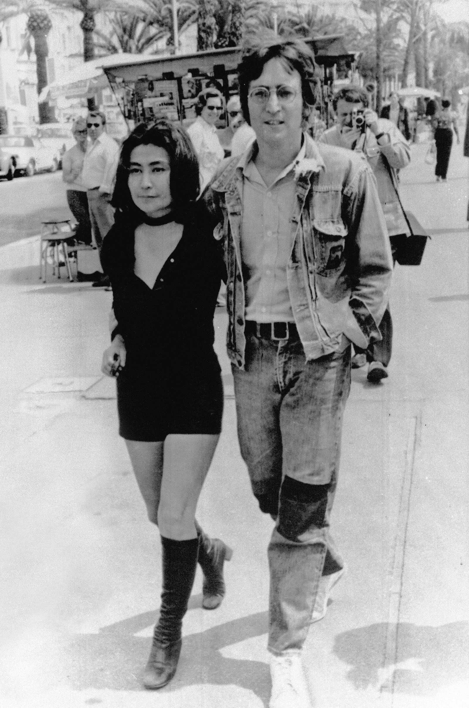 Yoko Ono and John Lennon