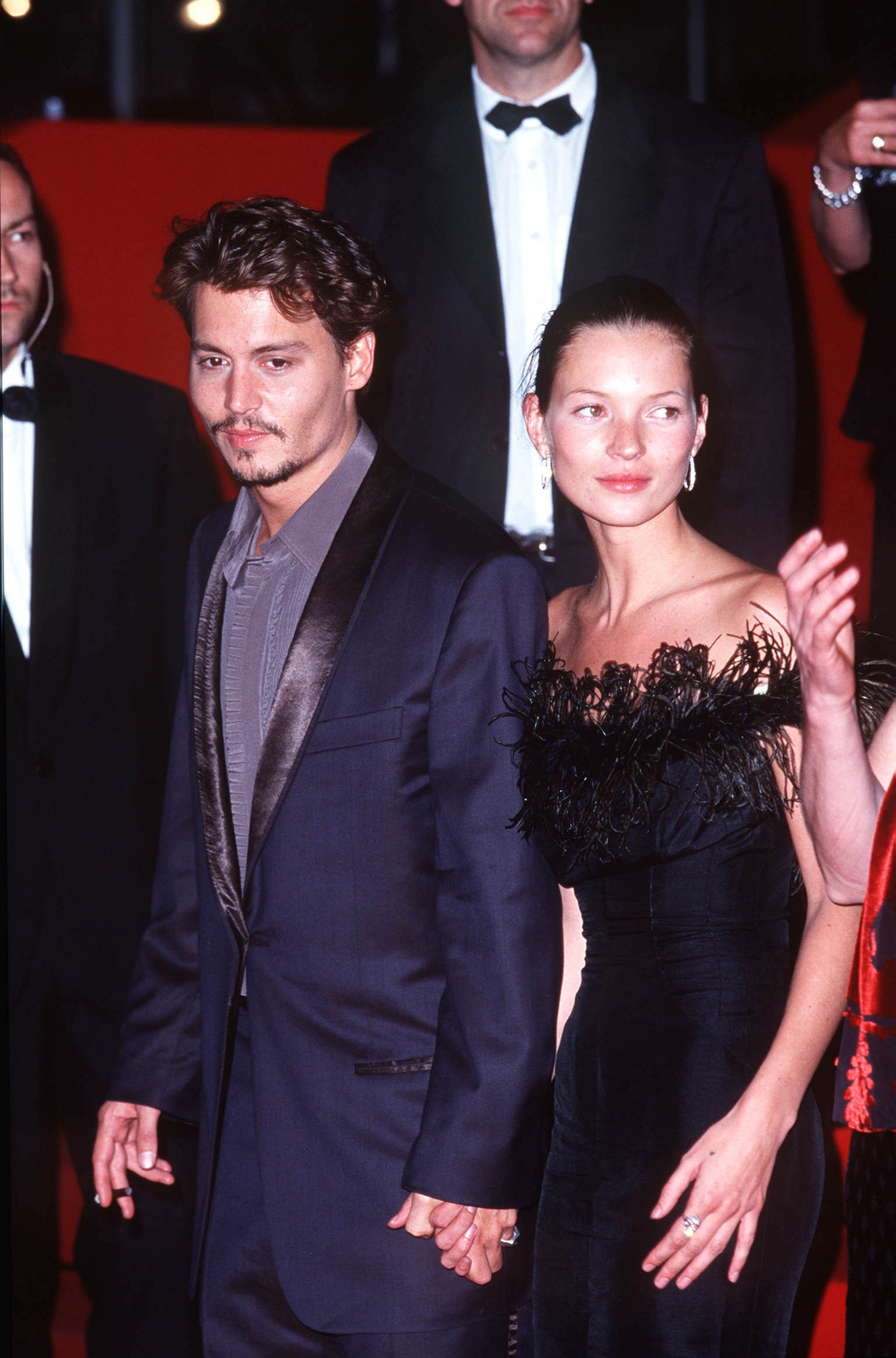 Kate Moss and Johnny Depp