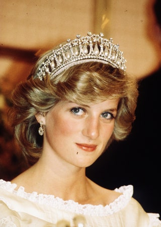 Image may contain Diana Princess of Wales Human Person Accessories Accessory Jewelry and Tiara